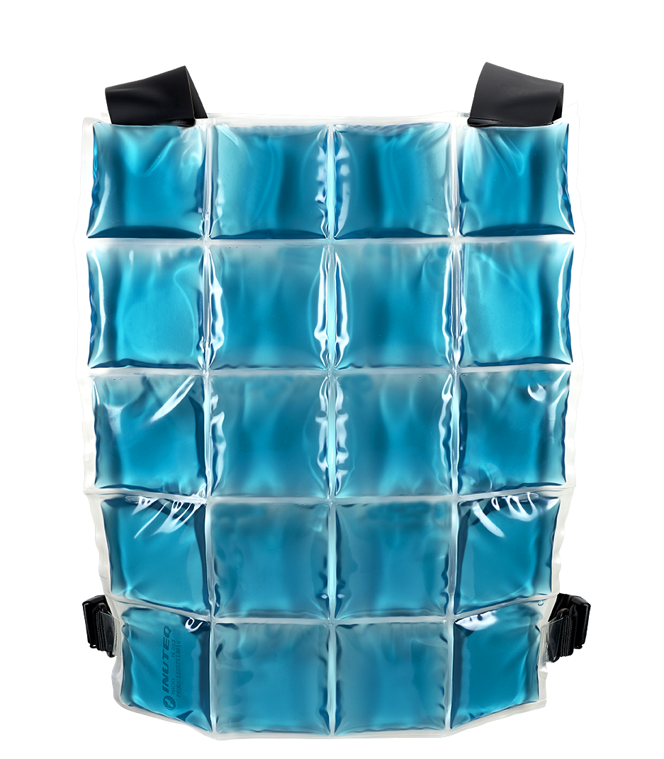 CONTROL TÉRMICO : CHALECO INUTEQ PCM COOLOVER 15°C/59°F_PAC